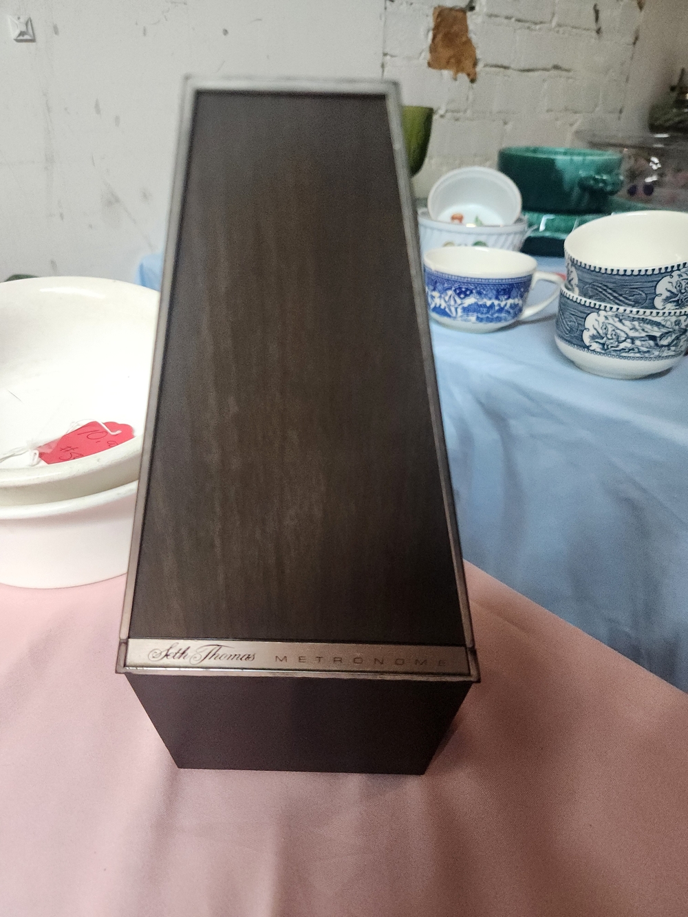 Seth Thomas Wooden Metronome - Brown